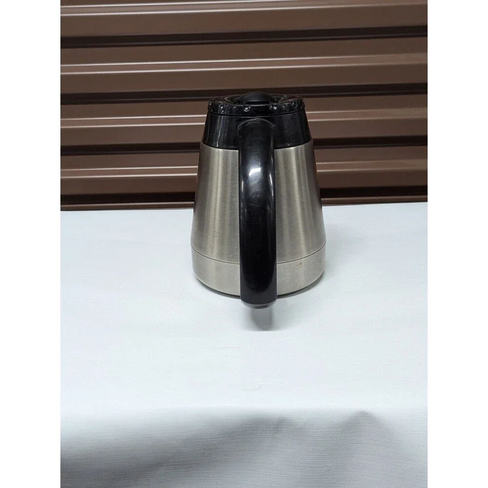 Stainless Steel 1.5L Silver & Black‎ Coffee Carafe Unbranded